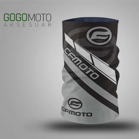 Buff Cf Moto Gri Desenli