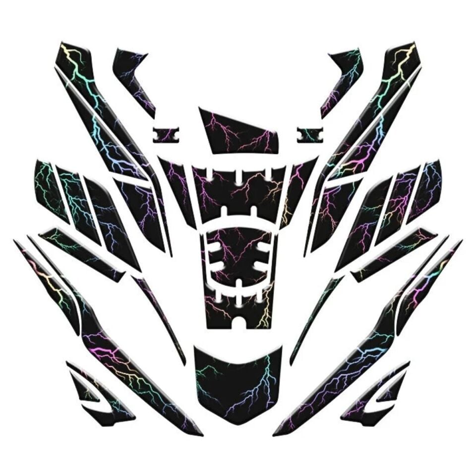 Honda PCX 2025-2026 Uyumlu Tank Pad Set Hologram 018