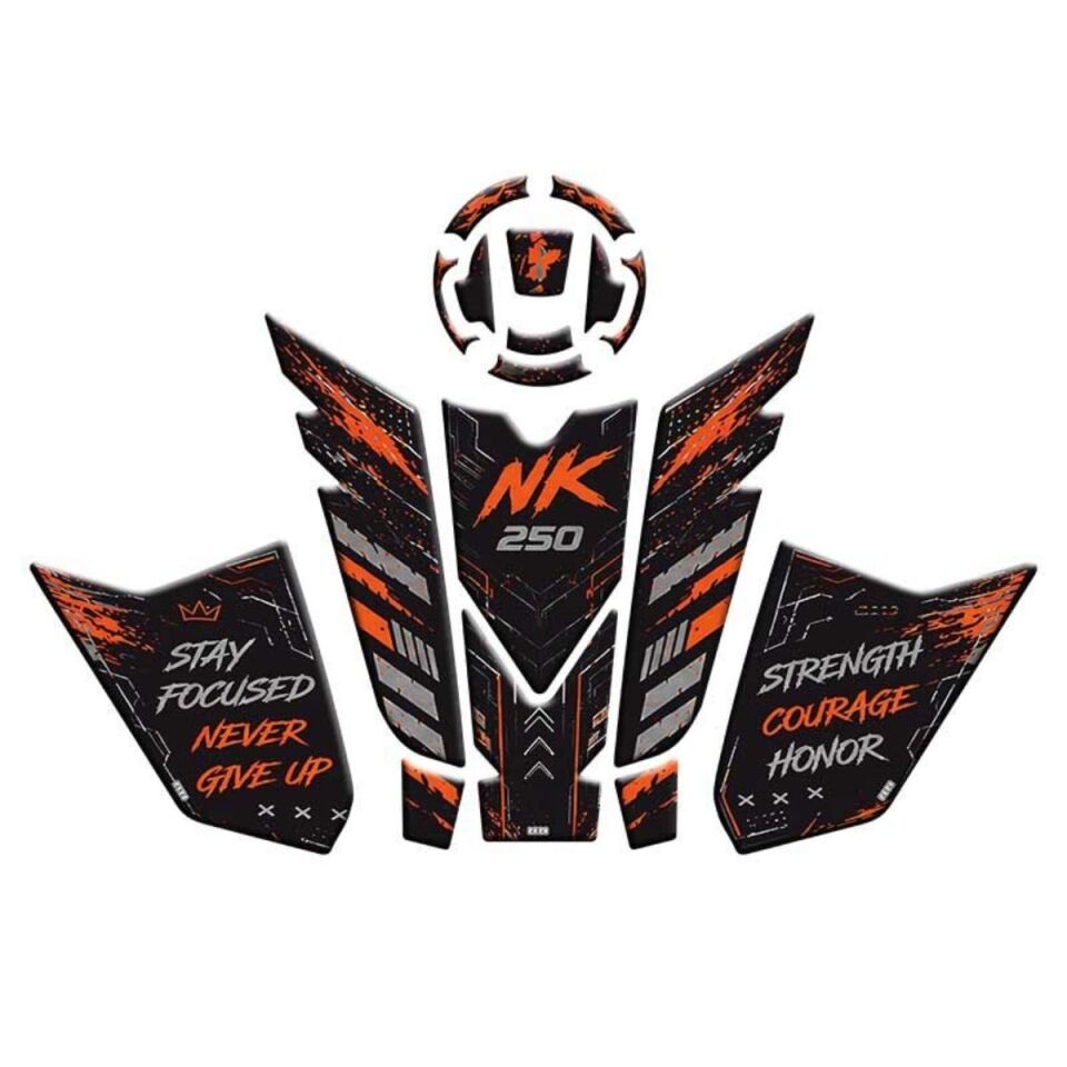 CF MOTO 250 NK 2023-2026 Uyumlu Tank Pad Set 004
