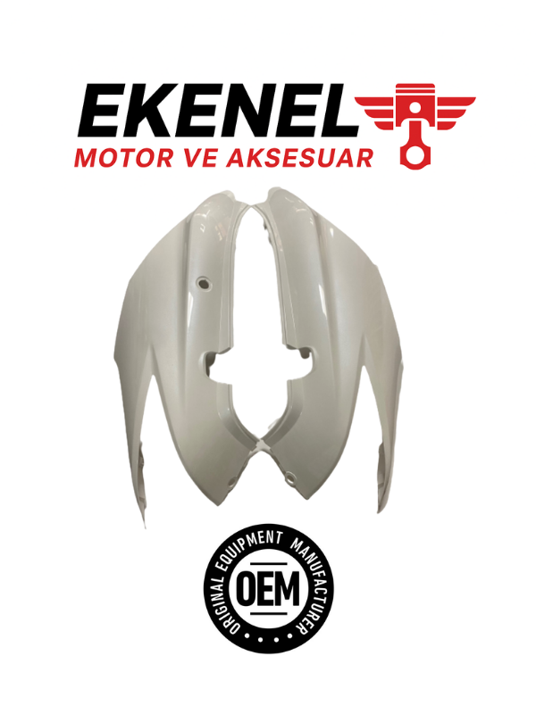 Honda Fizy 125 Sele Altı Yan Kapak Takım Etiketsiz Beyaz OEM | Orijinal Renkli Gövde Kaplaması