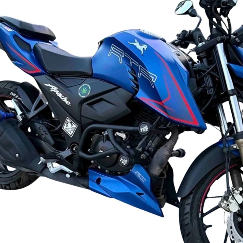 TVS Apache RTR 200 2022 – 2025 Uyumlu Motor Koruma Demiri
