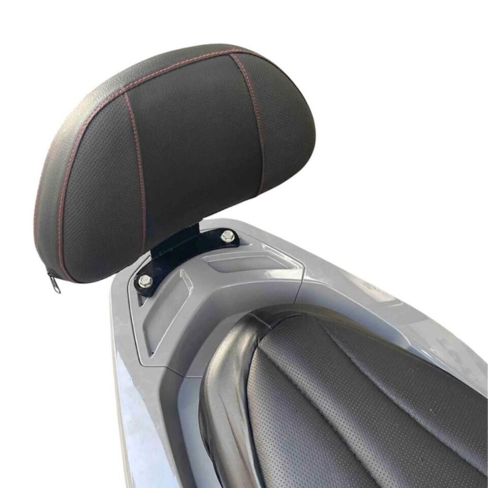Mondial Strada 125 2022 - 2025 Uyumlu Kırmızı Desen Sissy Bar