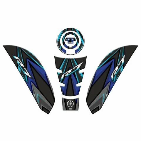 Yamaha R7 2021 - 2025 Uyumlu Tank Pad Set 004