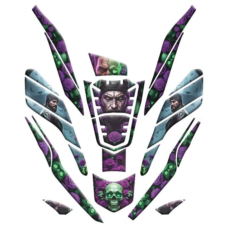 Honda Pcx 2021 - 2024 Uyumlu Tank Pad Set 011 | Gogopremium