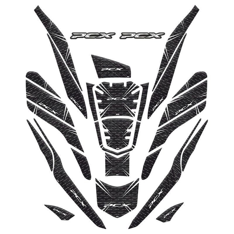 Honda Pcx 2021 - 2024 Uyumlu Tank Pad Set 006 | Gogopremium