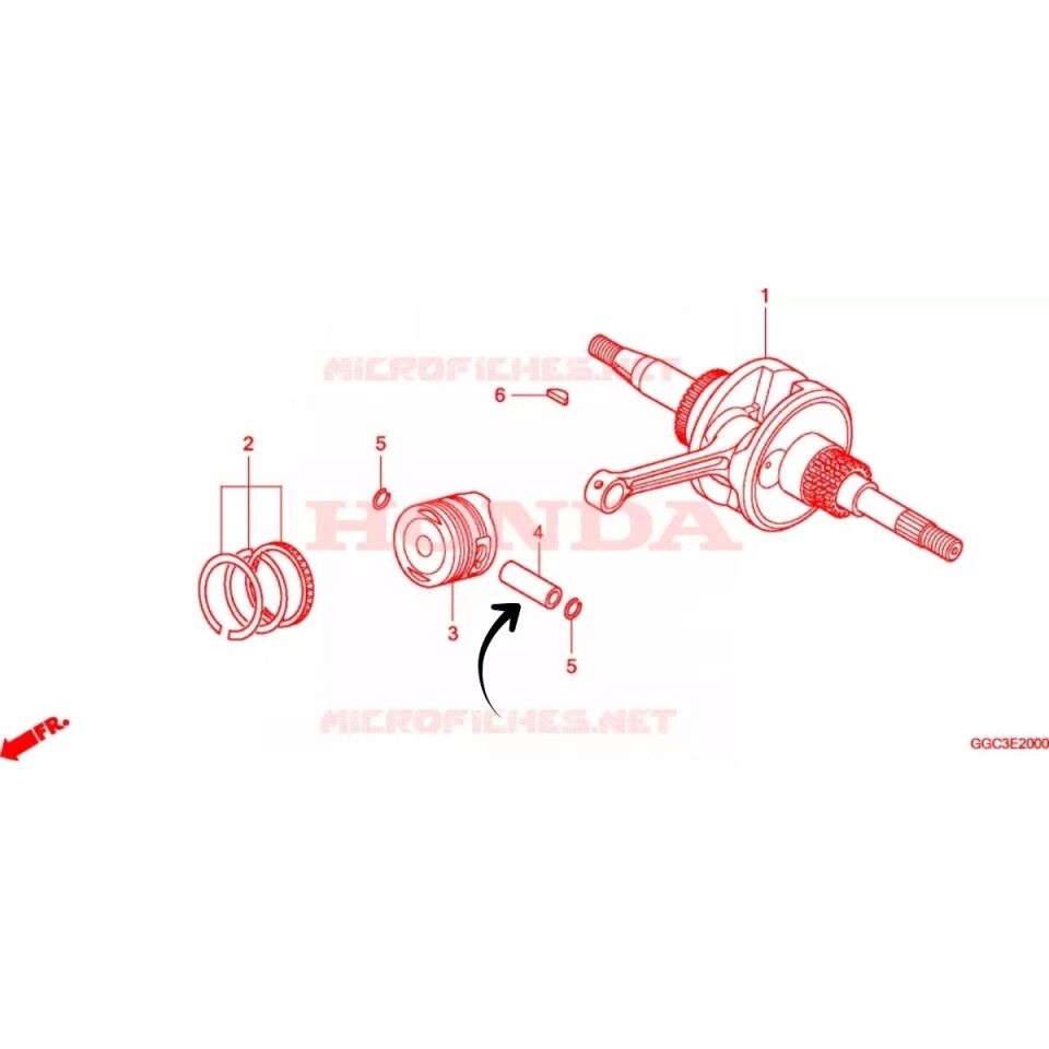 Honda Spacy 110 Piston Pimi Orijinal