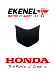 Honda PCX 125 (2021–2024) Arka Çeki Kapağı Küçük Mat Siyah Orijinal