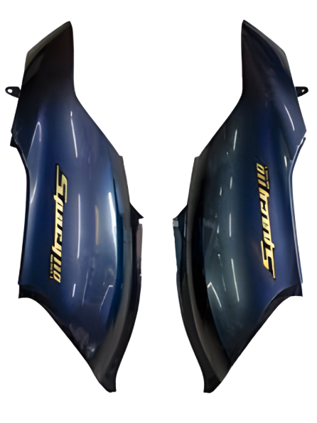 Honda Spacy 110 Sele Altı Yan Kapak Lacivert Takım Oem