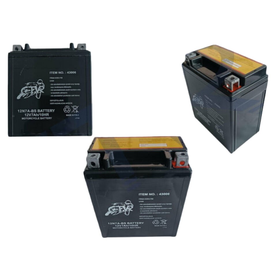 Honda Dio 110 Uyumlu Motosiklet Aküsü 12V 7Ah 12N7A-BS CTVR
