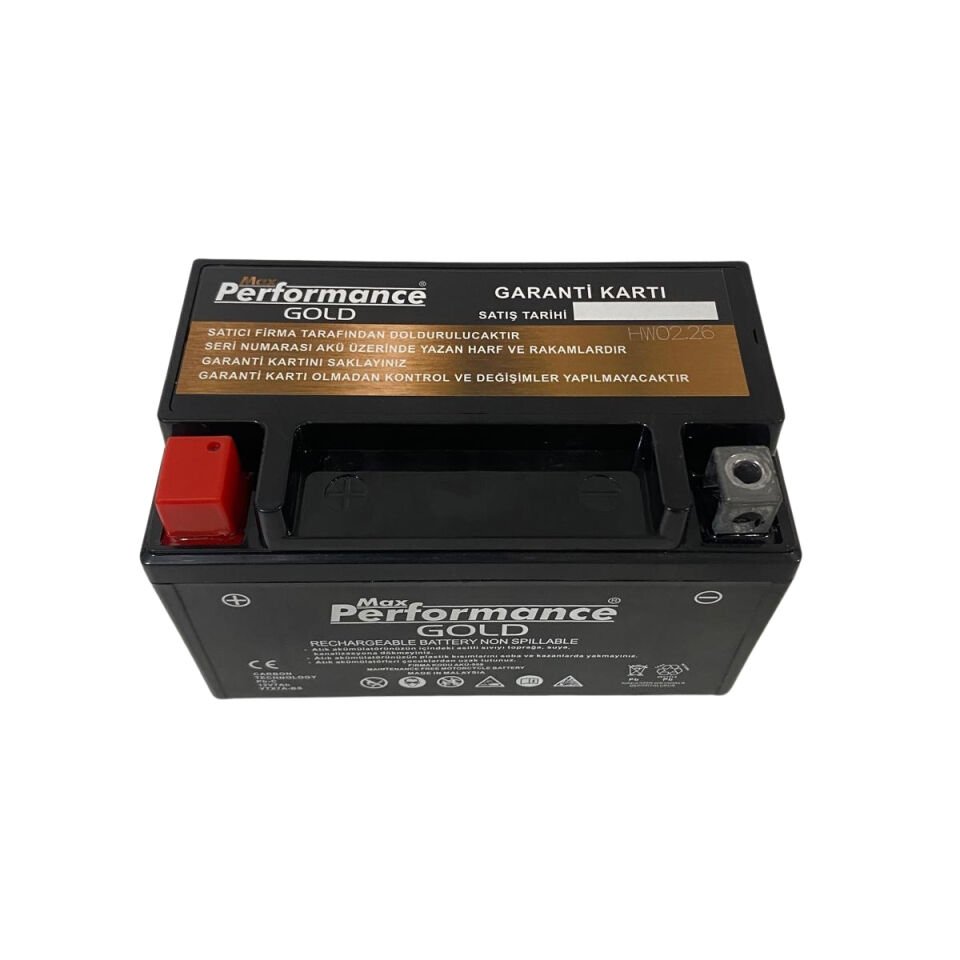 Max Performance YTX7A-BS Motosiklet Aküsü 12V 7Ah