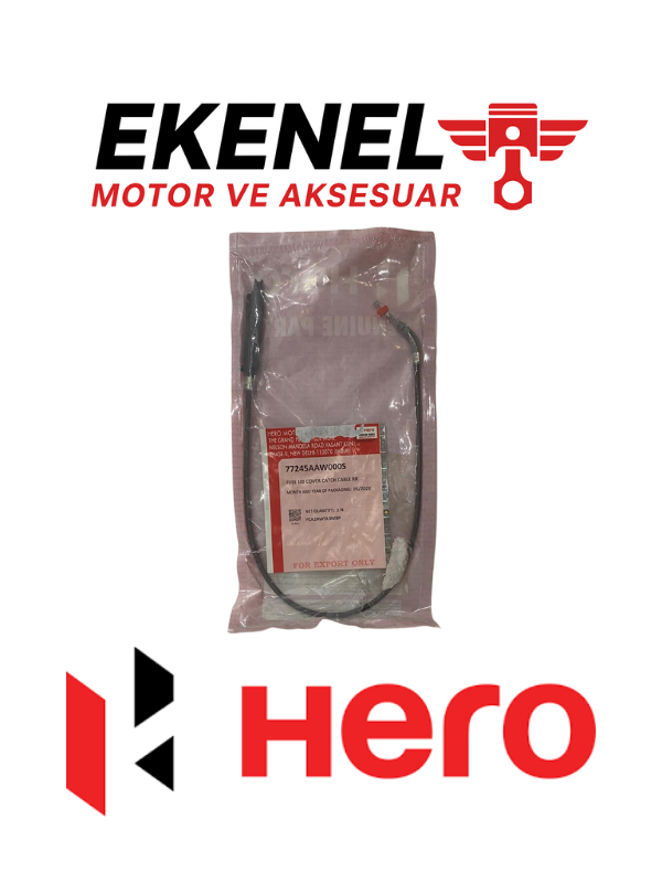 Hero Dash110 Yakıt Kapak Teli Arka (RR) Orijinal