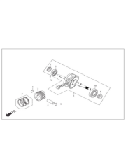 Hero Pleasure - Dash 110 - Düet 110 - Pleasure 110 Plus Uyumlu Standart Piston Orijinal