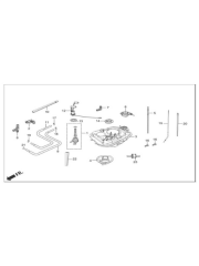 Hero Düet Yakıt Depo Kapağı Orijinal