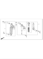 Hero Hunk Arka Amortisör Lastiği Orijinal