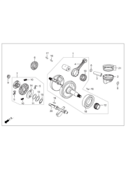 Hero X Pulse 200 4V Krank Orijinal