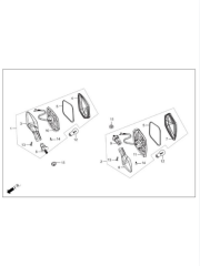 Hero X Pulse 200 Sol Arka Sinyal Orijinal
