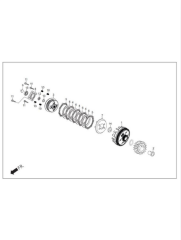 Hero X Pulse 200 Debriyaj Gövdesi Orijinal