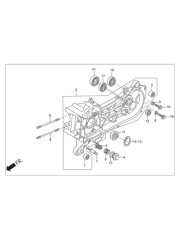 Hero Pleasure - Dash - Düet - Pleasure 110 Plus Uyumlu Sol Krank Keçesi Orijinal
