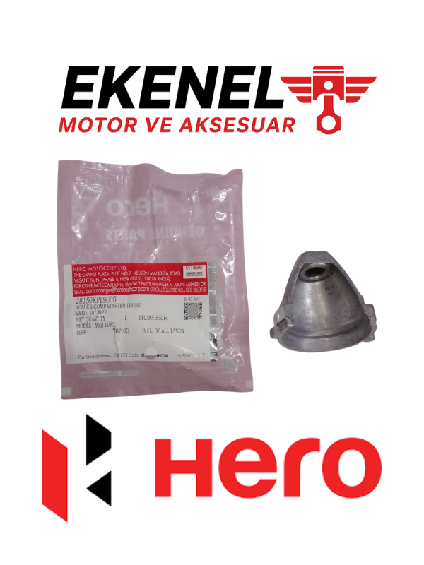 Hero Pleasure Pinyon Dişli Kapağı Orijinal (Marş Dişli Kapağı)