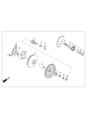 Hero Pleasure Bendix Dişli Orijinal