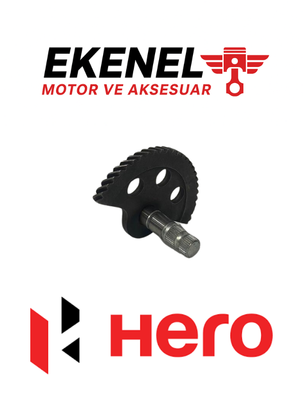 Hero Pleasure Yarım Ay Dişli Orijinal