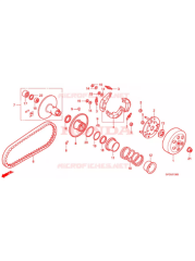 Honda Today Arka Varyatör Sabit Kasnak Orijinal