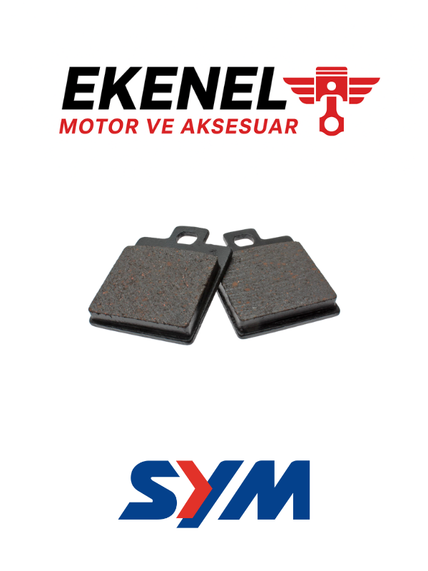 Sym Fiddle Arka Disk Fren Balatası Orijinal