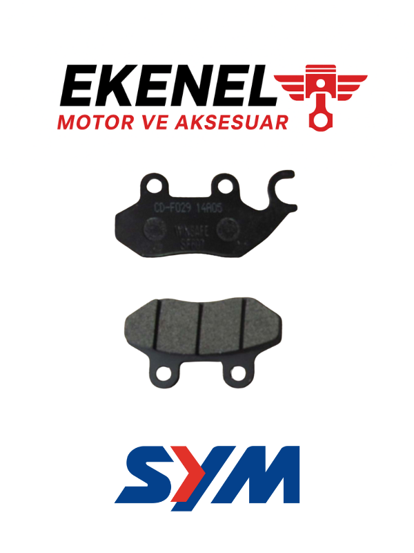 Sym Fiddle Ön Disk Fren Balatası Orijinal